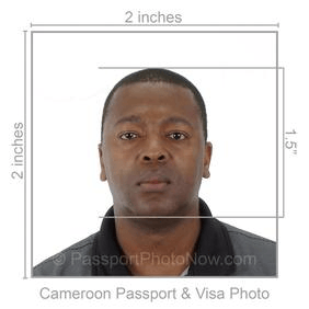 Cameroon Passport & Visa Photo requirement