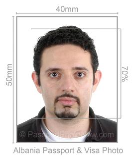 Albania Passport & Visa Photo requirement