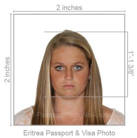 Eritrea Passport & Visa Photo requirement