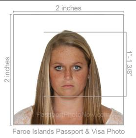 Faroe Island Passport & Visa Photo requirement