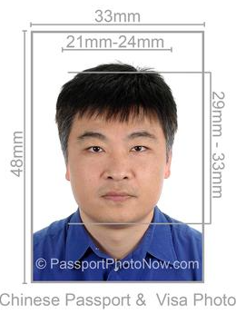 China Passport & Visa Photo requirement