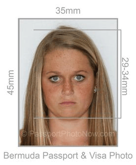 Bermuda Passport & Visa Photo requirement