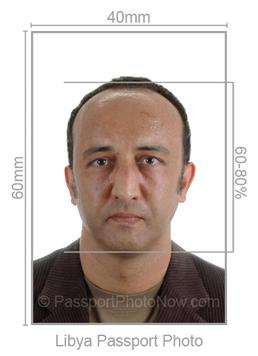 Libya Passport Photo requirement