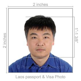 Lao Passport & Visa Photo requirement