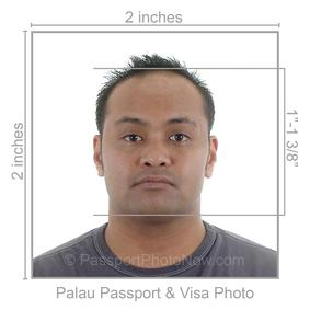 Palau Passport & Visa Photo requirement