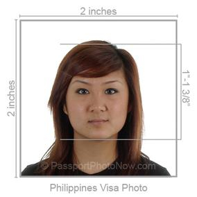 Philippines Visa Photo requirement