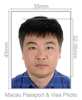 Macau Passport & Visa Photo requirement