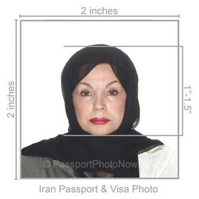 Iran Passport & Visa Photo requirement