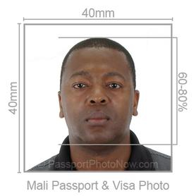 Mali Passport & Visa Photo requirement