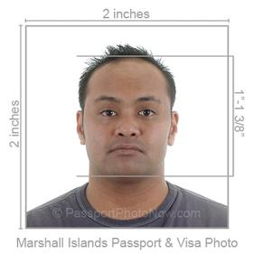 Marshall Islands Passport & Visa Photo requirement
