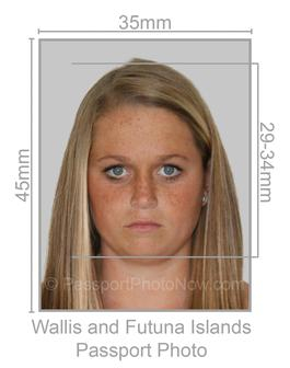 Wallis and Futuna Islands Passport Photo requirement