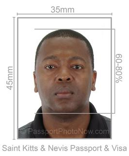 Saint Kitts Passport & Visa Photo requirement