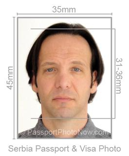 Serbia Passport & Visa Photo requirement