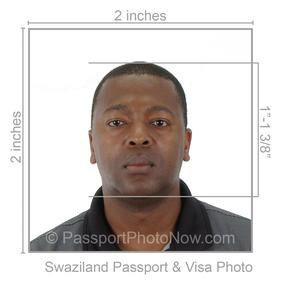 Swaziland Passport & Visa Photo requirement