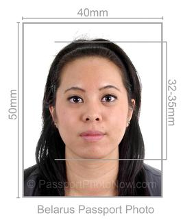 Belarus Passport Photo requirement