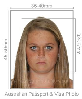 Australian Passport & Visa Photo requirement